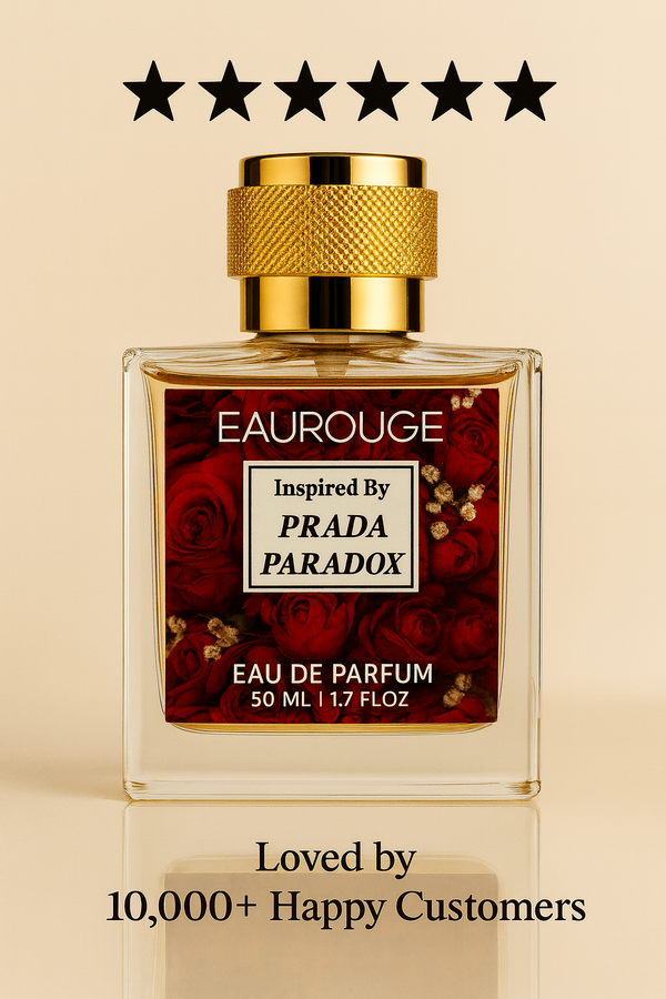 EAUROUGE Golden Essence blends sparkling pear, rich amber, and soft vanilla into a radiant signature scent that celebrates the beauty of every moment.