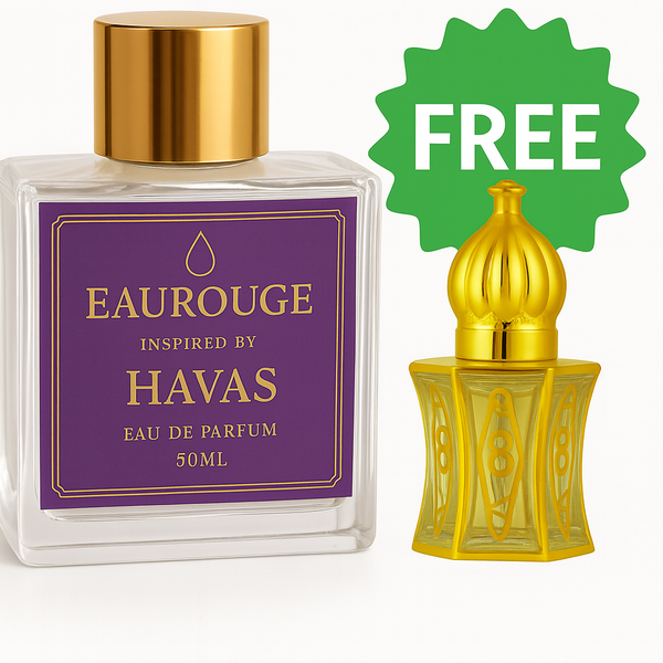 RASASI HAWAS Eau de Parfum – Inspired Luxury Fragrance for Men & Women | 50ml + 🎁 Get a Free Premium Attar with every purchase!